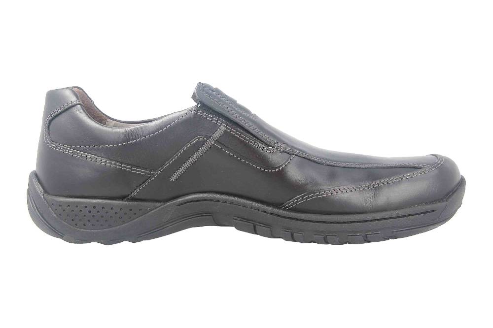 Josef Seibel Nolan 18 Slipper In Übergrößen Schwarz 17142 786 100 Große Herrenschuhe