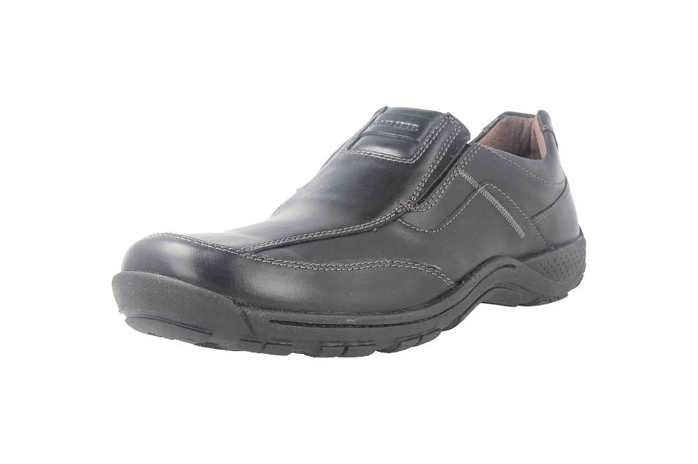 Josef Seibel Nolan 18 Slipper In Übergrößen Schwarz 17142 786 100 Große Herrenschuhe