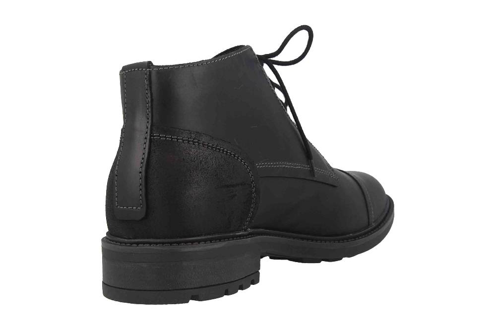 Josef Seibel Oscar 23 Stiefel In Übergrößen Schwarz 36751 MA145 100 Große Herrenschuhe