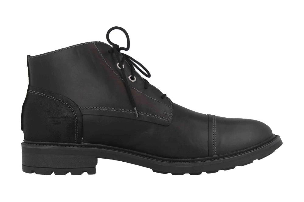 Josef Seibel Oscar 23 Stiefel In Übergrößen Schwarz 36751 MA145 100 Große Herrenschuhe