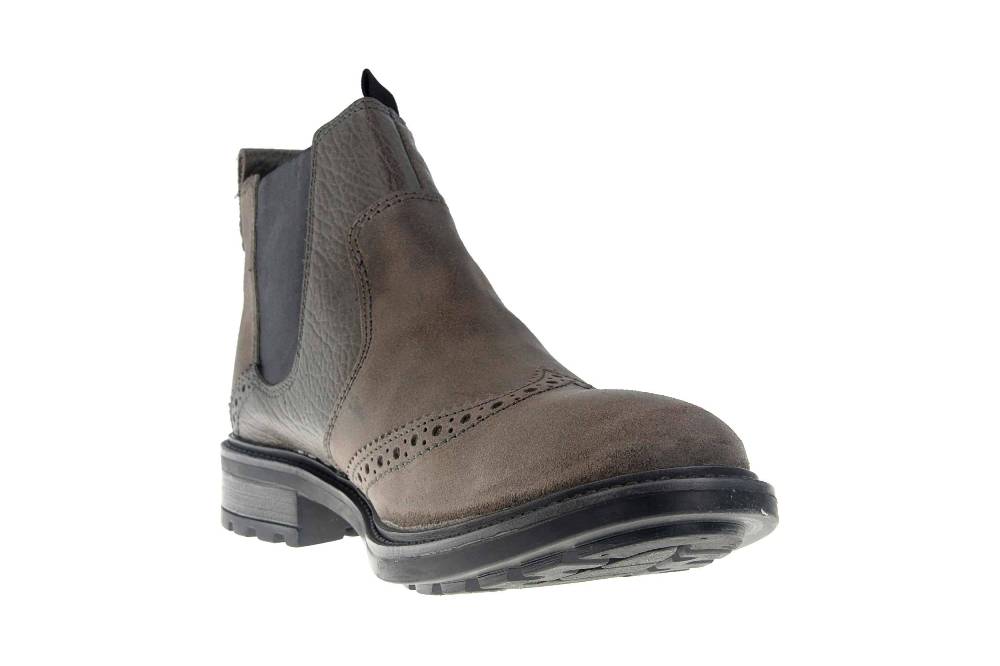Josef Seibel Oscar 39 Boots In Übergrößen Grau 36739 MA977 710 Große Herrenschuhe