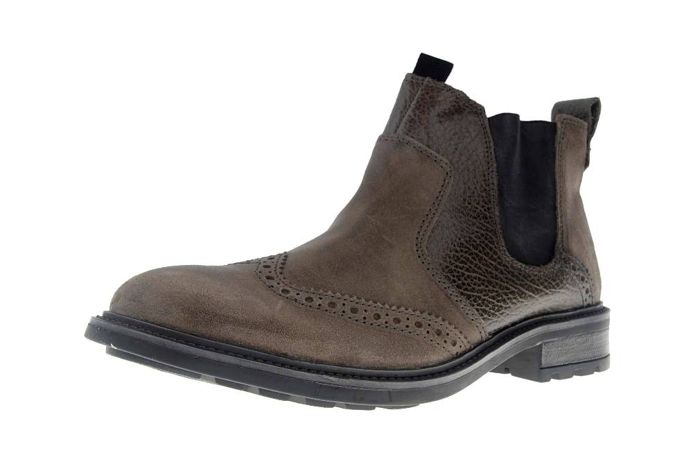 Josef Seibel Oscar 39 Boots In Übergrößen Grau 36739 MA977 710 Große Herrenschuhe