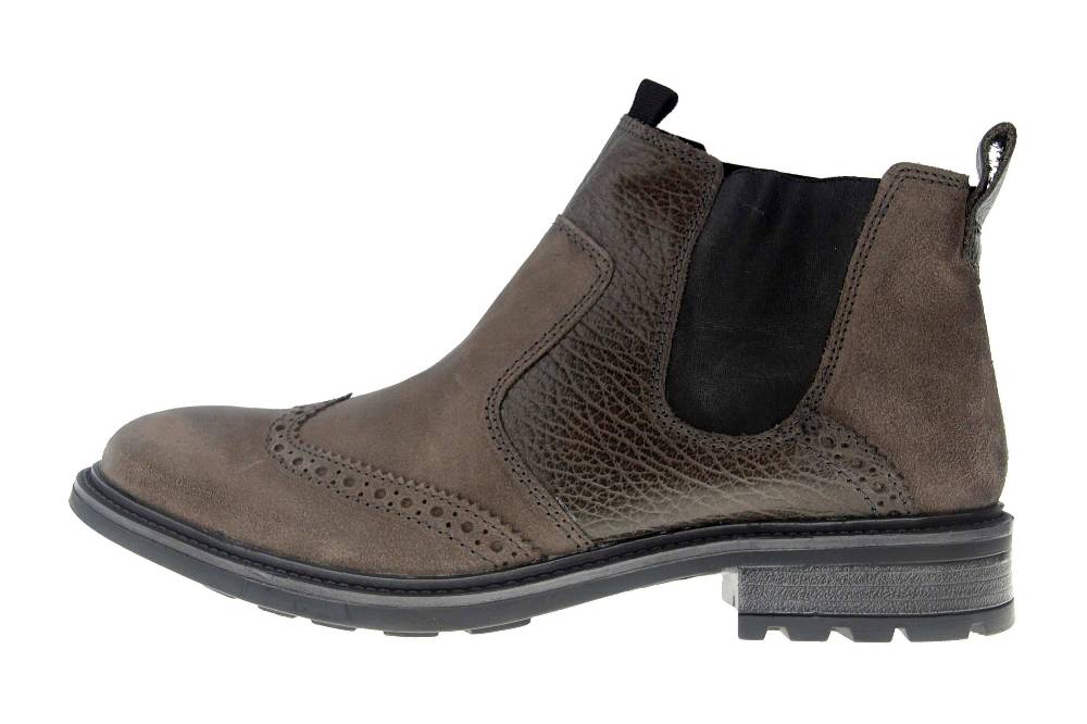 Josef Seibel Oscar 39 Boots in Übergrößen Grau 36739 MA977 710 große Herrenschuhe