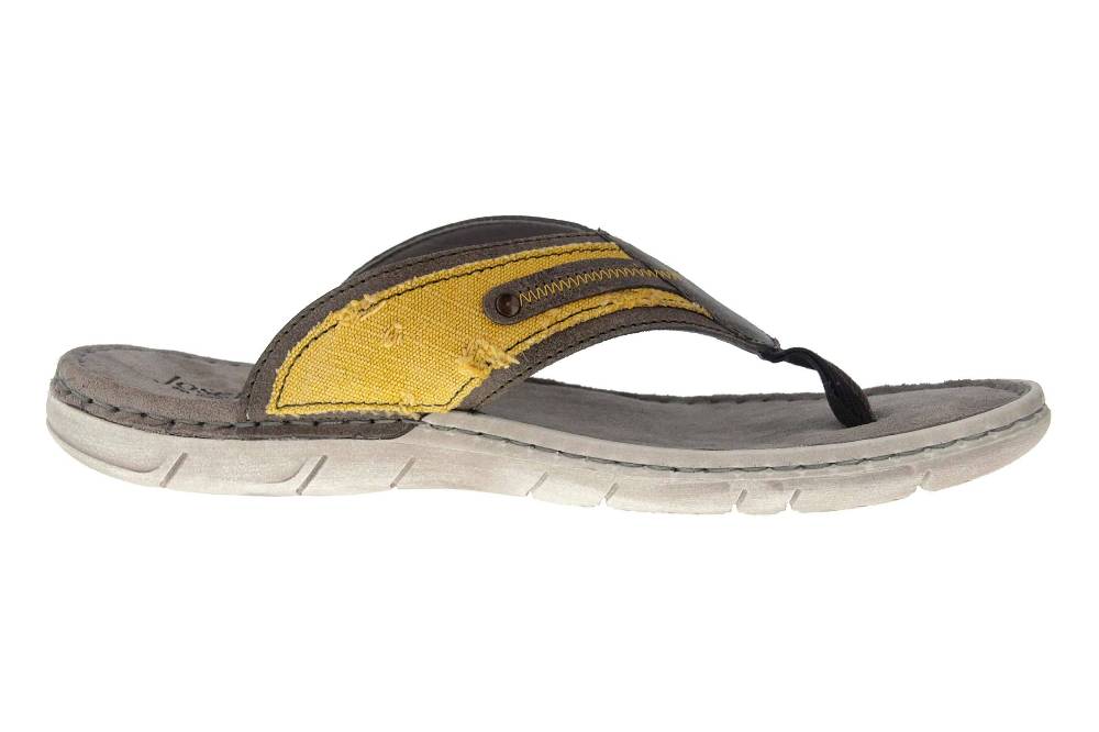 Josef Seibel Paul 11 Zehentrenner In Übergrößen Gelb 43211 977 801 Große Herrenschuhe