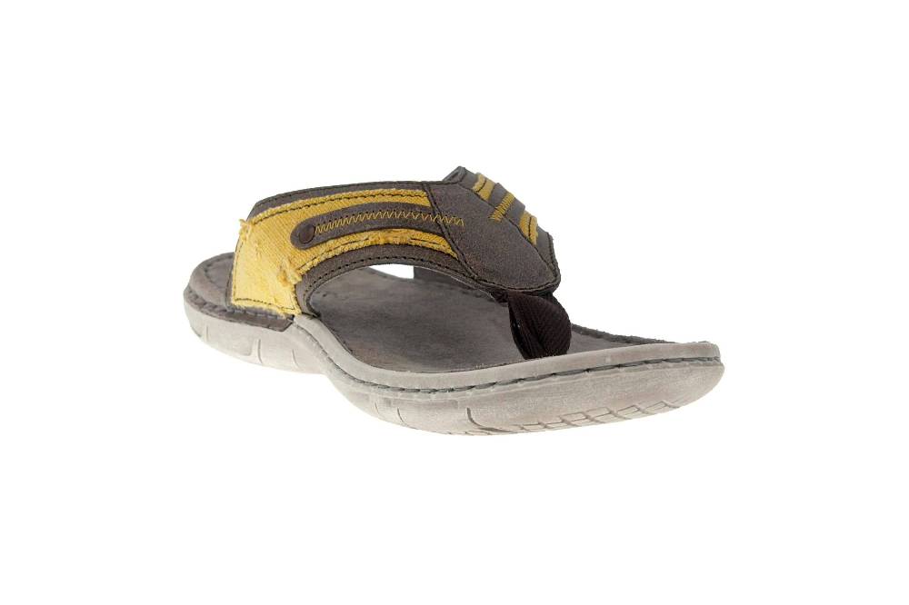 Josef Seibel Paul 11 Zehentrenner In Übergrößen Gelb 43211 977 801 Große Herrenschuhe