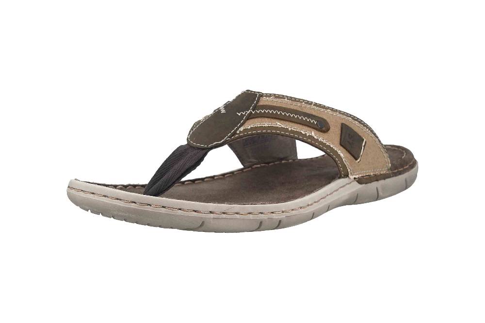 Josef Seibel Paul 57 Zehentrenner In Übergrößen Grün 43257 86 630 Große Herrenschuhe