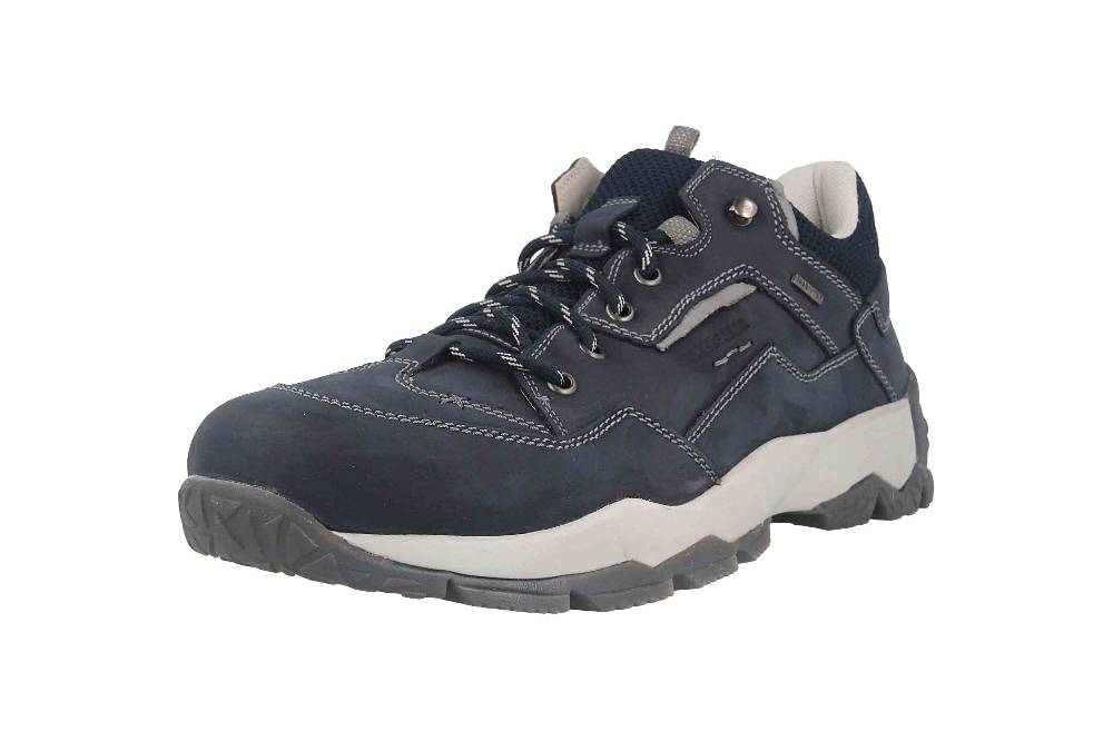 Josef Seibel Philipp 51 Halbschuhe In Übergrößen Blau 37951 TE297 531 Große Herrenschuhe