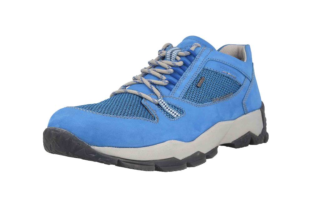 Josef Seibel Philipp 53 Halbschuhe In Übergrößen Blau 37953 TE21 501 Große Herrenschuhe
