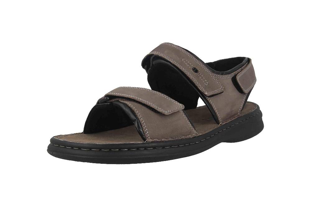 Josef Seibel Rafe Sandalen In Übergrößen Grau 10104 751 761 Große Herrenschuhe