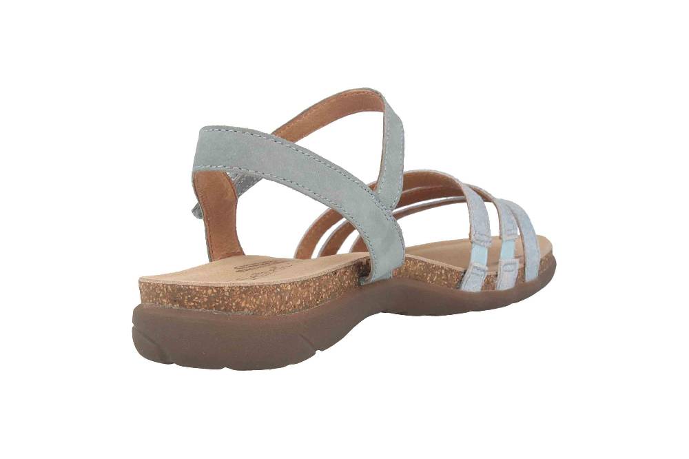 Josef Seibel Riley 01 Sandalen In Übergrößen Blau 69701 982 520 Große Damenschuhe