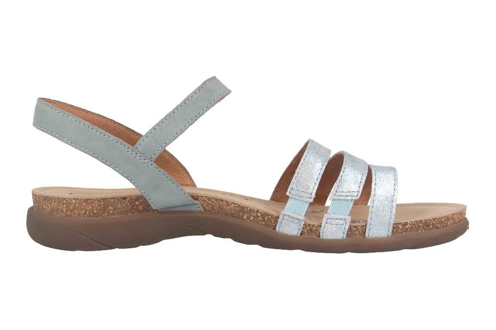 Josef Seibel Riley 01 Sandalen In Übergrößen Blau 69701 982 520 Große Damenschuhe