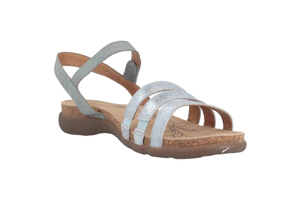 Josef Seibel Riley 01 Sandalen In Übergrößen Blau 69701 982 520 Große Damenschuhe