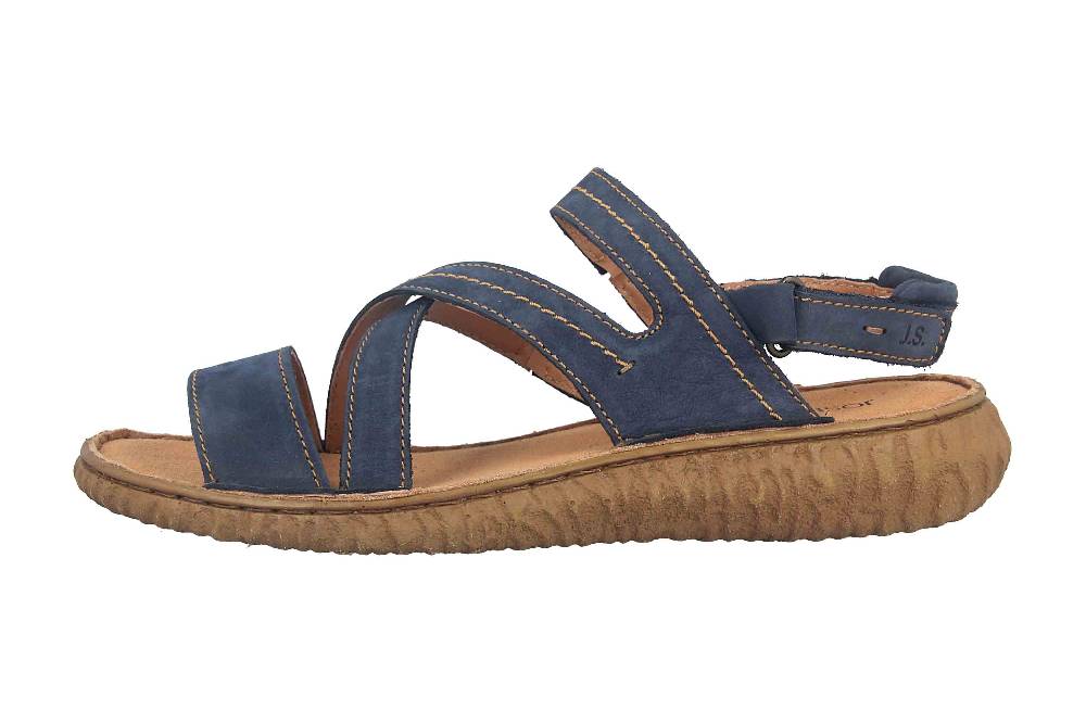 Josef Seibel Ronja 05 Sandalen in Übergrößen Blau 95205-616-530 große Damenschuhe