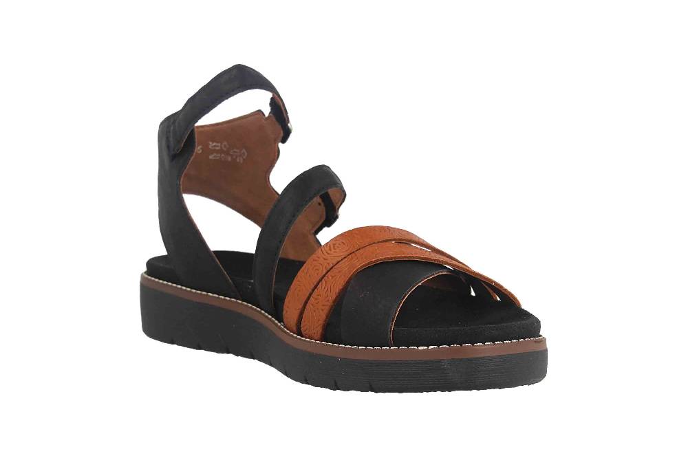 Josef Seibel Ronja 05 Sandalen In Übergrößen Braun 95205-616-350 Große Damenschuhe