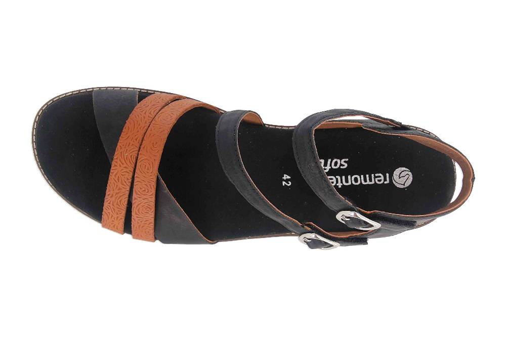 Josef Seibel Ronja 05 Sandalen In Übergrößen Braun 95205-616-350 Große Damenschuhe