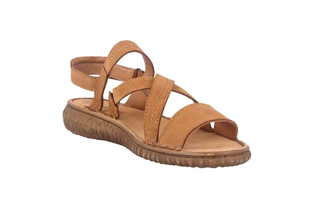 Josef Seibel Ronja 05 Sandalen In Übergrößen Braun 95205-616-350 Große Damenschuhe