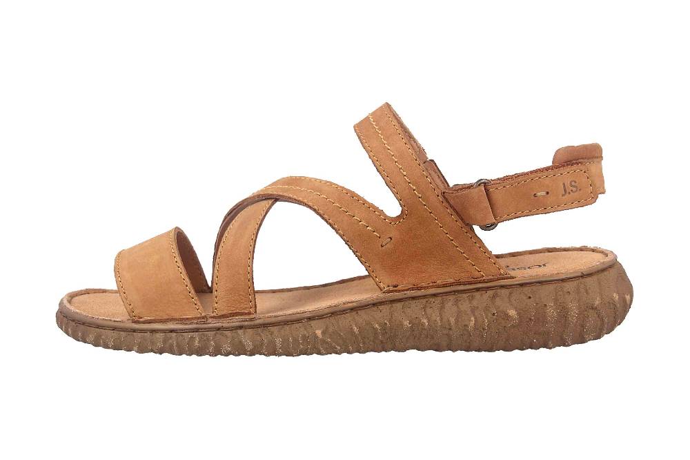 Josef Seibel Ronja 05 Sandalen in Übergrößen Braun 95205-616-350 große Damenschuhe