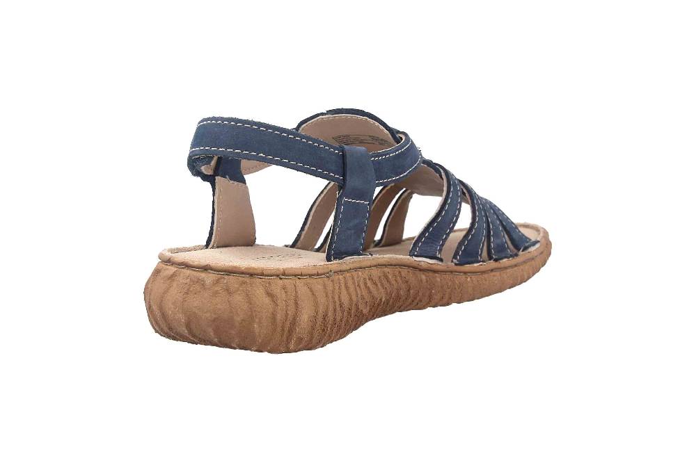 Josef Seibel Ronja 07 Sandalen In Übergrößen Blau 95207-616-530 Große Damenschuhe