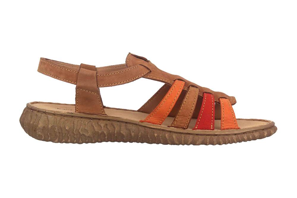 Josef Seibel Ronja 07 Sandalen In Übergrößen Mehrfarbig 95207-616-352 Große Damenschuhe