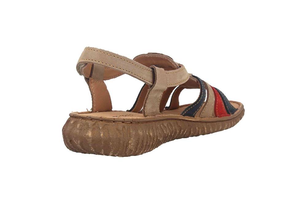 Josef Seibel Ronja 07 Sandalen In Übergrößen Mehrfarbig 95207-616-252 Große Damenschuhe