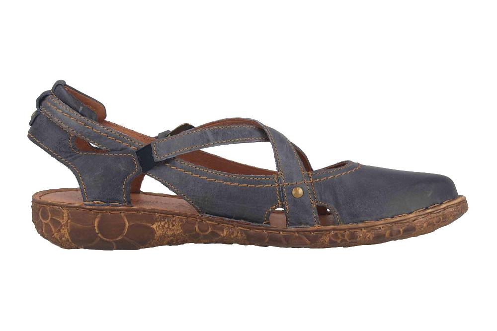 Josef Seibel Rosalie 13 Sandalen In Übergrößen Blau 79513 95 530 Große Damenschuhe
