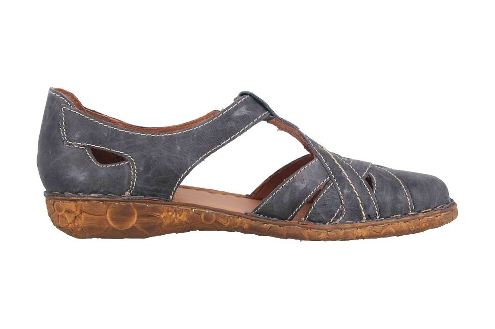 Josef Seibel Rosalie 13 Sandalen In Übergrößen Blau 79513 95 530 Große Damenschuhe