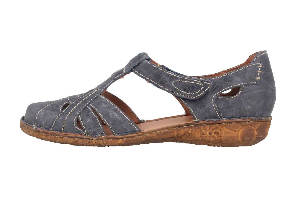 Josef Seibel Rosalie 13 Sandalen in Übergrößen Blau 79513 95 530 große Damenschuhe