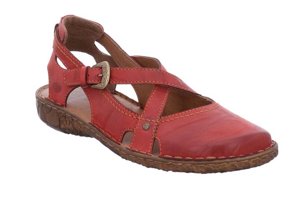 Josef Seibel Rosalie 13 Sandalen In Übergrößen Rot 79513 95 450 Große Damenschuhe