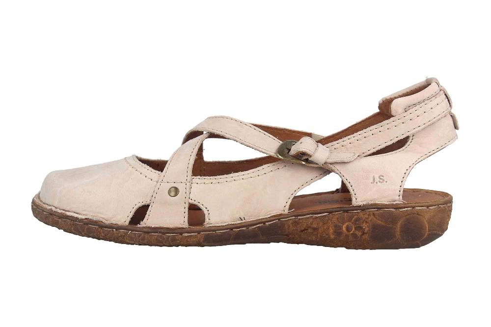 Josef Seibel Rosalie 13 Sandalen in Übergrößen Weiß 79513 95 230 große Damenschuhe