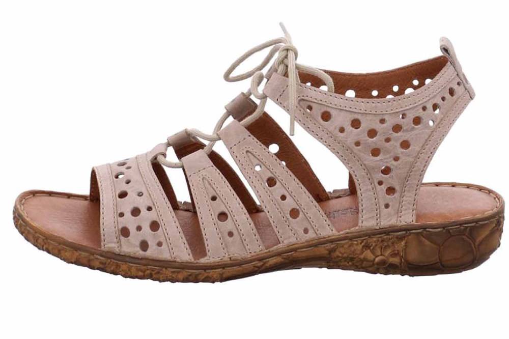 Josef Seibel Rosalie 15 Sandalen in Übergrößen Beige 79515 95 230 große Damenschuhe