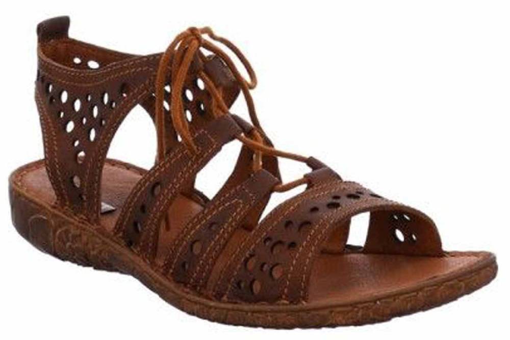 Josef Seibel Rosalie 15 Sandalen In Übergrößen Braun 79515 720 370 Große Damenschuhe
