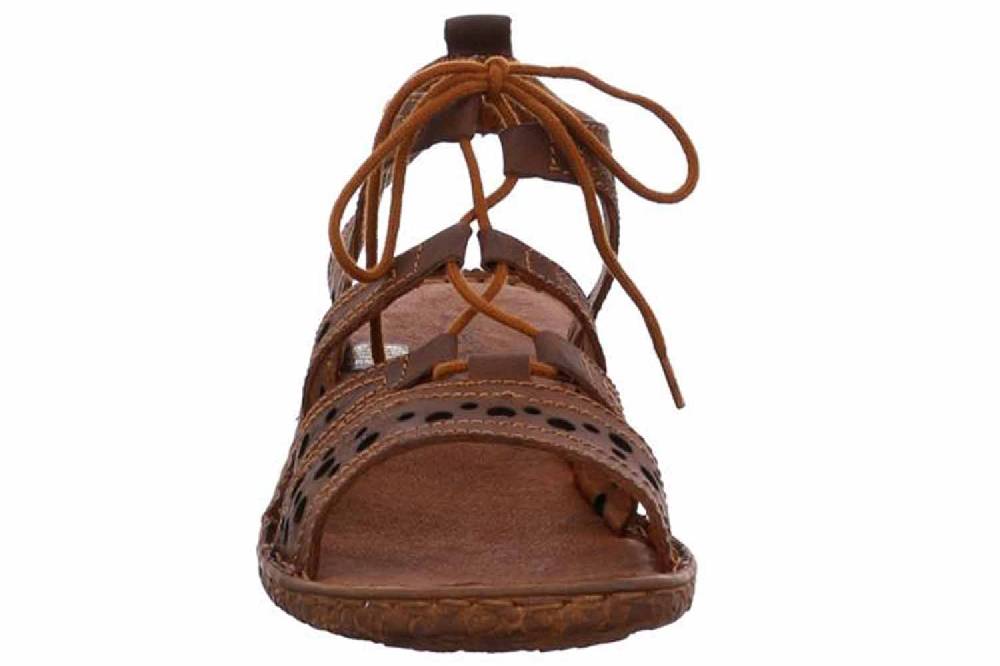 Josef Seibel Rosalie 15 Sandalen In Übergrößen Braun 79515 720 370 Große Damenschuhe