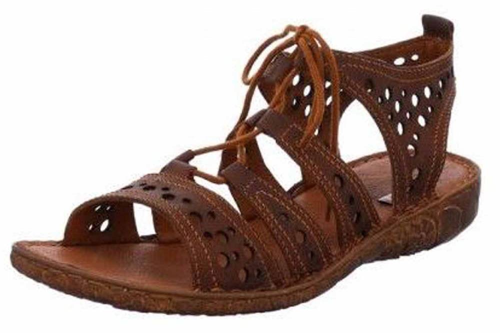 Josef Seibel Rosalie 15 Sandalen In Übergrößen Braun 79515 720 370 Große Damenschuhe