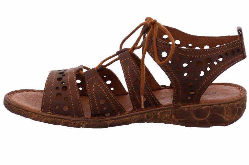 Josef Seibel Rosalie 15 Sandalen in Übergrößen Braun 79515 720 370 große Damenschuhe