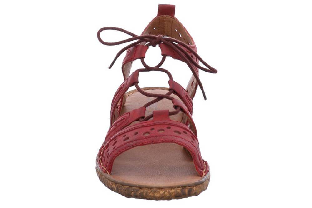 Josef Seibel Rosalie 15 Sandalen In Übergrößen Rot 79515 720 400 Große Damenschuhe