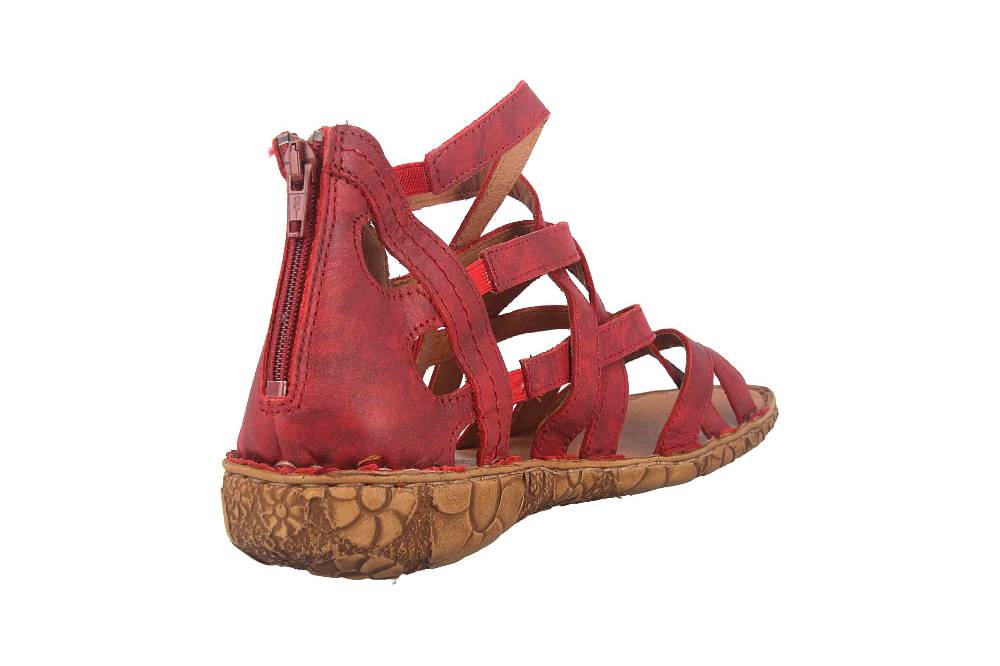 Josef Seibel Rosalie 17 Sandalen In Übergrößen Rot 79517 258 400 Große Damenschuhe