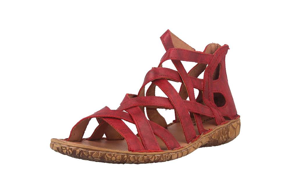Josef Seibel Rosalie 17 Sandalen In Übergrößen Rot 79517 258 400 Große Damenschuhe