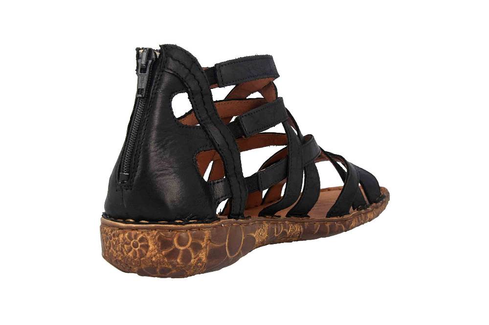 Josef Seibel Rosalie 17 Sandalen In Übergrößen Schwarz 79517 95 100 Große Damenschuhe