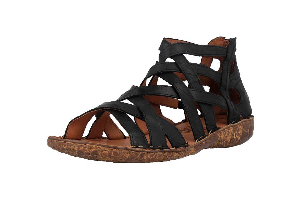 Josef Seibel Rosalie 17 Sandalen In Übergrößen Schwarz 79517 95 100 Große Damenschuhe