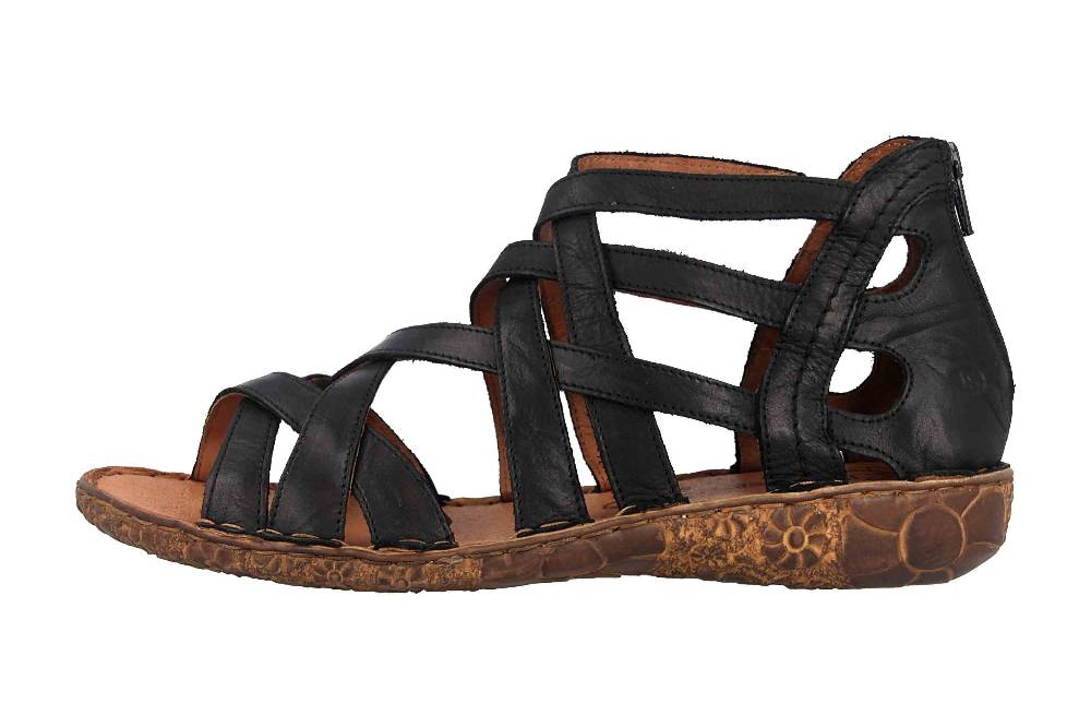 Josef Seibel Rosalie 17 Sandalen in Übergrößen Schwarz 79517 95 100 große Damenschuhe