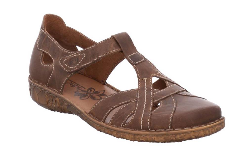 Josef Seibel Rosalie 29 Sandalen In Übergrößen Braun 79529 95 320 Große Damenschuhe