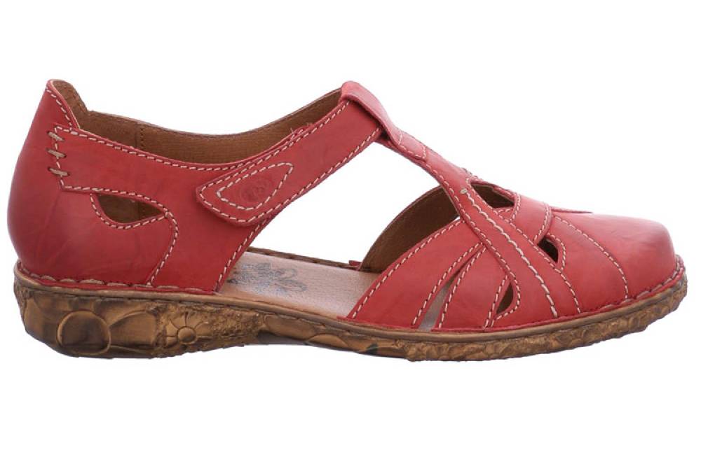 Josef Seibel Rosalie 29 Sandalen In Übergrößen Rot 79529 95 450 Große Damenschuhe