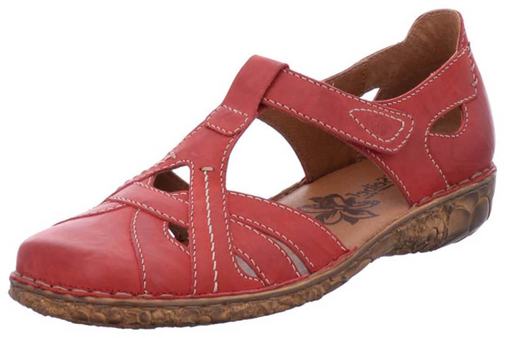 Josef Seibel Rosalie 29 Sandalen in Übergrößen Rot 79529 95 450 große Damenschuhe