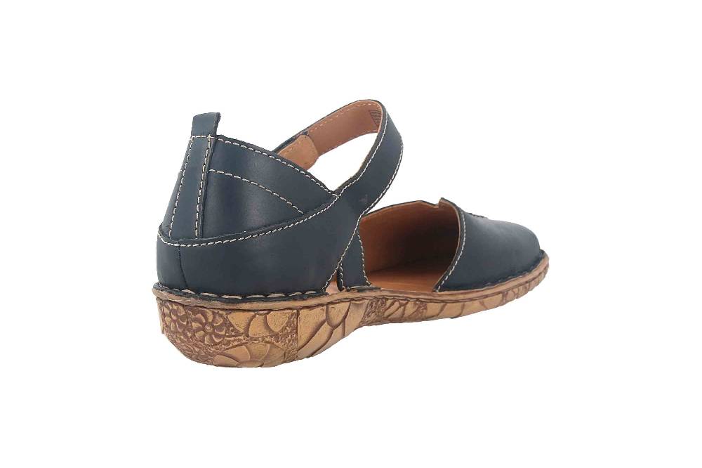 Josef Seibel Rosalie 42 Sandalen In Übergrößen Blau 79542-162-505 Große Damenschuhe