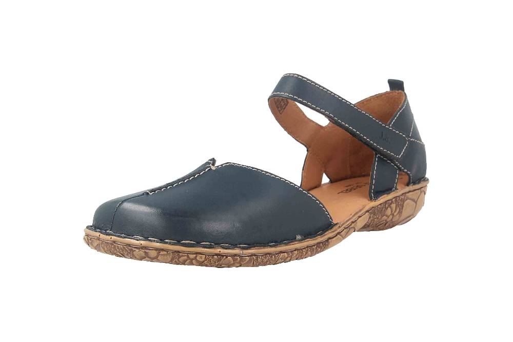 Josef Seibel Rosalie 42 Sandalen In Übergrößen Blau 79542-162-505 Große Damenschuhe