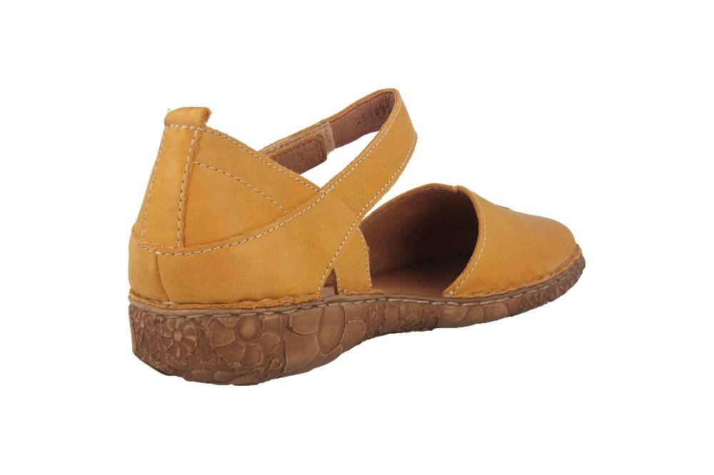 Josef Seibel Rosalie 42 Sandalen In Übergrößen Gelb 79542 727 850 Große Damenschuhe