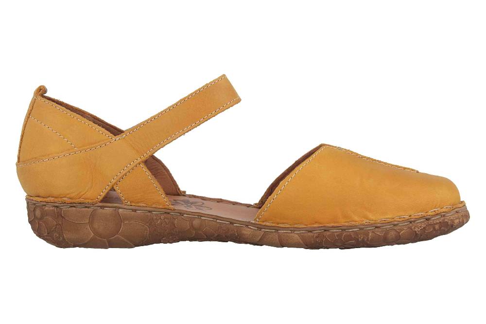 Josef Seibel Rosalie 42 Sandalen In Übergrößen Gelb 79542 727 850 Große Damenschuhe