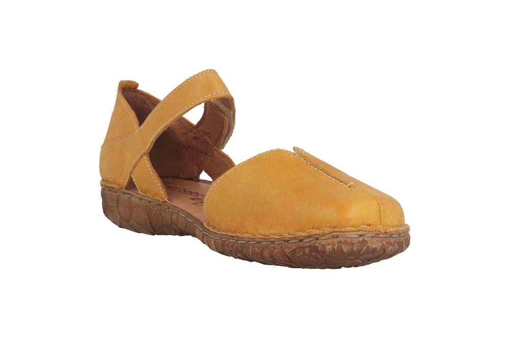 Josef Seibel Rosalie 42 Sandalen In Übergrößen Gelb 79542 727 850 Große Damenschuhe