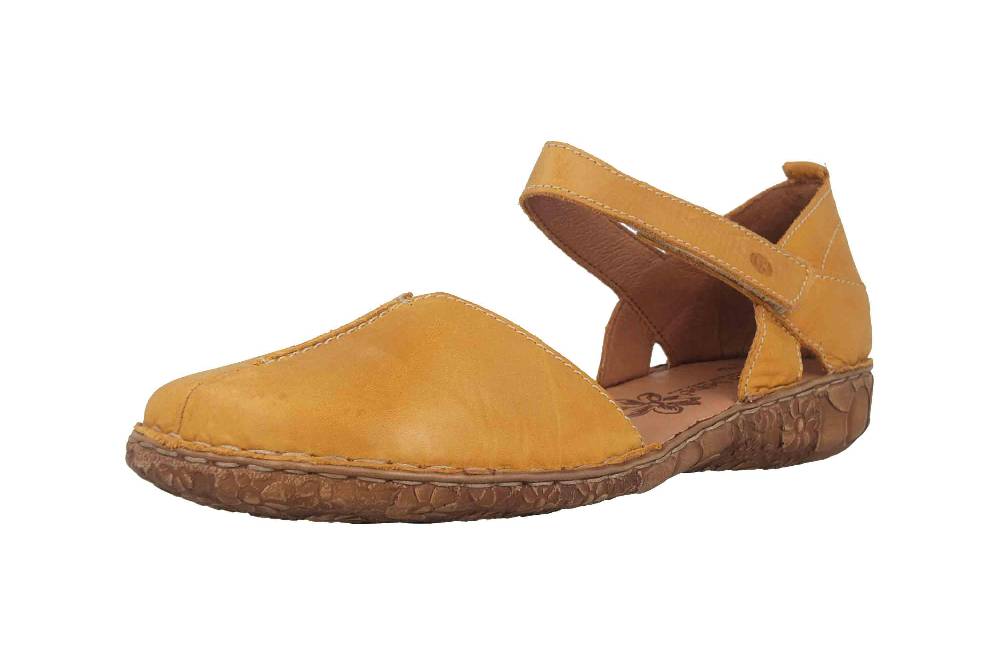 Josef Seibel Rosalie 42 Sandalen In Übergrößen Gelb 79542 727 850 Große Damenschuhe