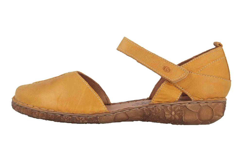 Josef Seibel Rosalie 42 Sandalen in Übergrößen Gelb 79542 727 850 große Damenschuhe